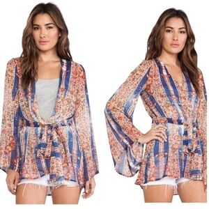 Show Me Your MuMu Beaux Paisley Kimono Wrap Size S
